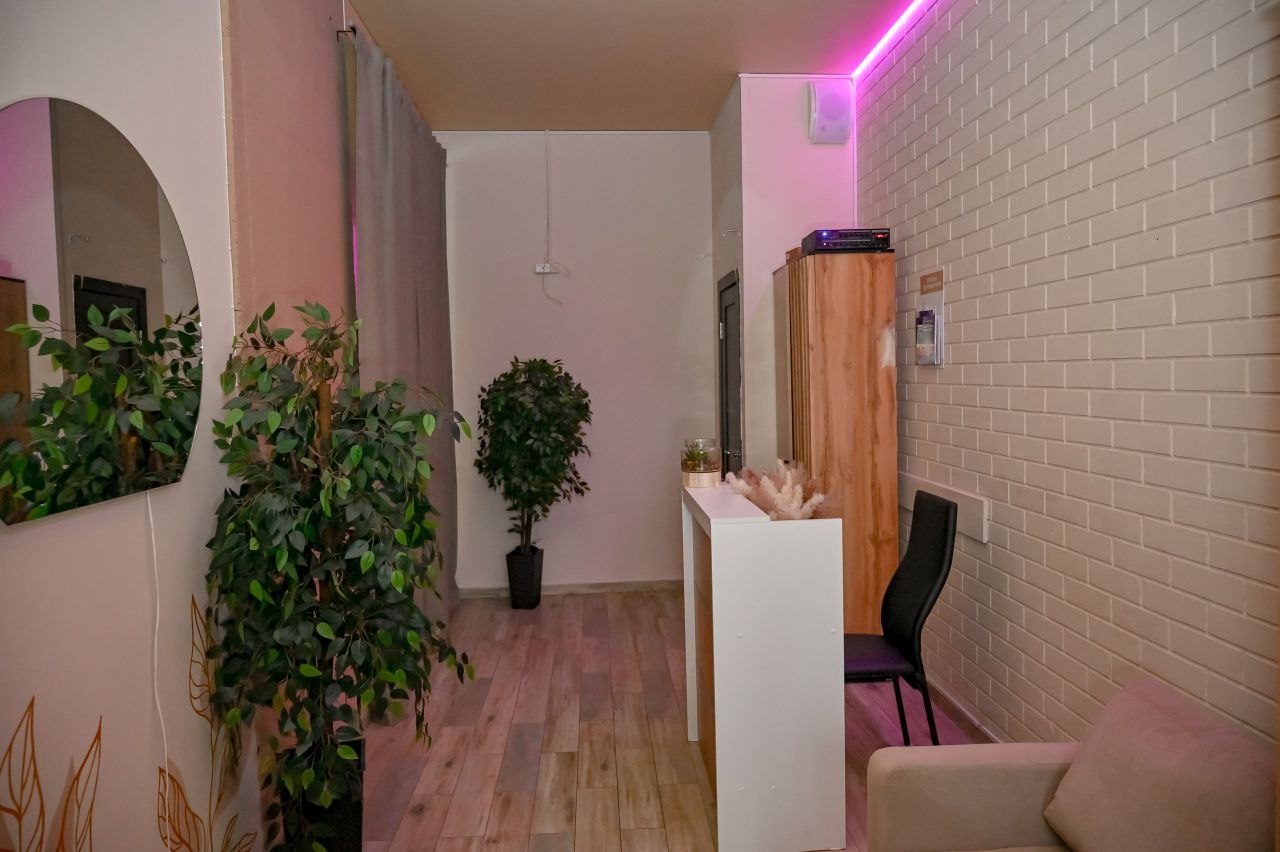 Коридор и зона отдыха спа-салона SPA Days в Уфе